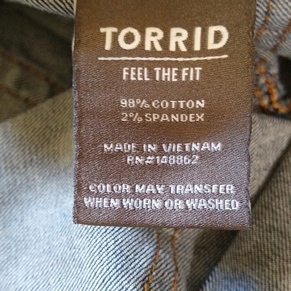 Torrid jeans shorts size 14 - Picture 6 of 7